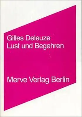 Deleuze |  Lust und Begehren | Buch |  Sack Fachmedien