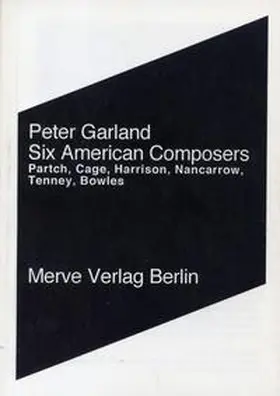 Garland |  Six American Composers | Buch |  Sack Fachmedien