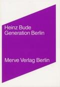 Bude |  Generation Berlin | Buch |  Sack Fachmedien