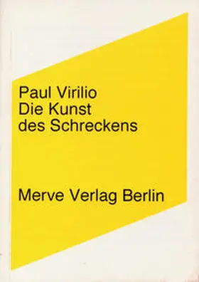 Virilio |  Die Kunst des Schreckens | Buch |  Sack Fachmedien