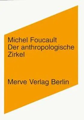 Foucault |  Der anthropologische Zirkel | Buch |  Sack Fachmedien