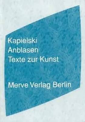 Kapielski |  Anblasen | Buch |  Sack Fachmedien