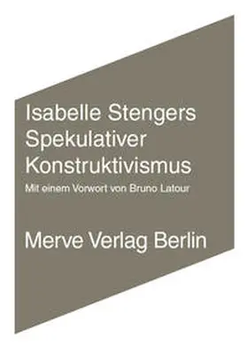 Stengers |  Spekulativer Konstruktivismus | Buch |  Sack Fachmedien