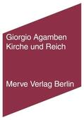 Agamben |  Kirche und Reich | Buch |  Sack Fachmedien