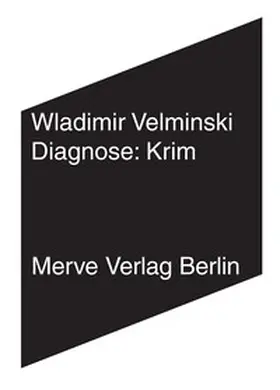 Velminski |  Diagnose: Krim | Buch |  Sack Fachmedien