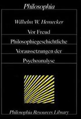 Hemecker |  Vor Freud | Buch |  Sack Fachmedien