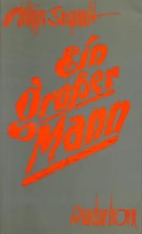 Soupault |  Ein grosser Mann | Buch |  Sack Fachmedien
