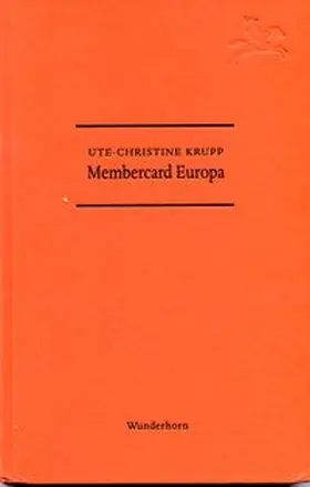 Krupp / Thill |  Membercard Europa | Buch |  Sack Fachmedien