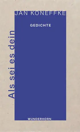 Koneffke |  Als sei es dein | Buch |  Sack Fachmedien