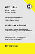 Diethelm / Gesellschaft für Informatik e.V., Bonn / Dörge |  Proceedings 168 Didaktik der Informatik 2010 | Buch |  Sack Fachmedien