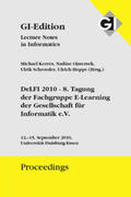 Kerres / Gesellschaft für Informatik e.V., Bonn / Ojstersek |  Proceedings 169 DeLFI 2010 - 8 Tagung der Fachgruppe E-Learning der Gesellschaft für Informatik e.V. | Buch |  Sack Fachmedien