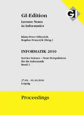  GI Edition Proceedings Band 176, Informatik 2010 Bd. 2 | Buch |  Sack Fachmedien