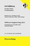 Reussner / Gesellschaft für Informatik e.V. / Pretschner |  GI Proceedings 184 Software Engineering 2011 - Bd. 2 Workshopband | Buch |  Sack Fachmedien