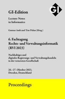 Auth / Pidun | GI Edition Proceedings Band 341 | Buch | 978-3-88579-735-7 | sack.de