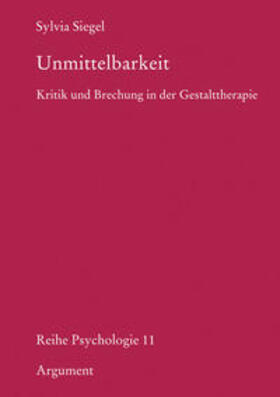 Siegel | Unmittelbarkeit | Buch | 978-3-88619-733-0 | sack.de