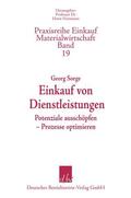 Sorge |  Einkauf von Dienstleistungen. | Buch |  Sack Fachmedien