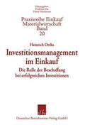 Orths |  Investitionsmanagement im Einkauf. | Buch |  Sack Fachmedien