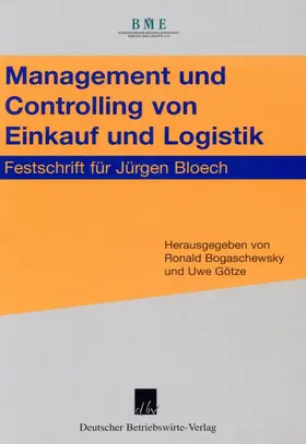 Bogaschewsky / Götze |  Management und Controlling von Einkauf und Logistik. | eBook | Sack Fachmedien