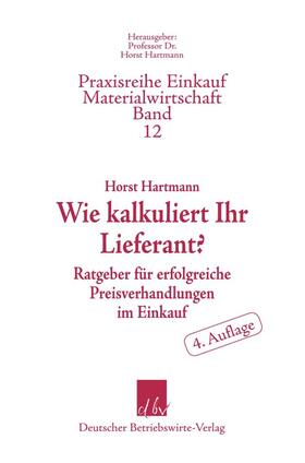 Hartmann | Wie kalkuliert Ihr Lieferant? | E-Book | sack.de