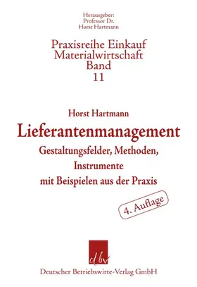 Hartmann | Lieferantenmanagement. | E-Book | sack.de