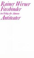 Fassbinder |  Antiteater | Buch |  Sack Fachmedien