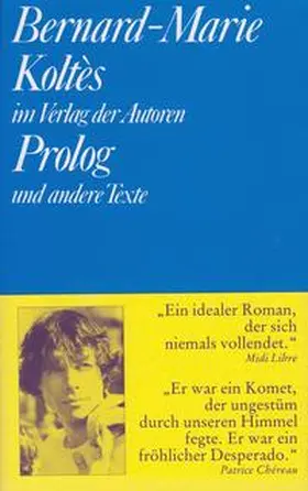 Koltès |  Prolog und andere Texte | Buch |  Sack Fachmedien