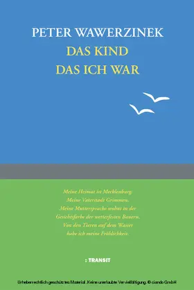 Wawerzinek |  Das Kind das ich war | eBook | Sack Fachmedien
