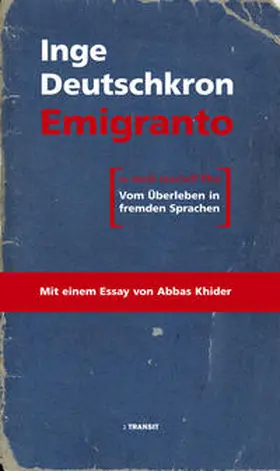 Deutschkron |  Emigranto | Buch |  Sack Fachmedien