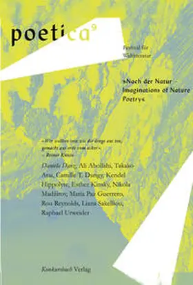 Danz / Blamberger / Predeick |  Nach der Natur - Imaginations of Nature. Poetry | Buch |  Sack Fachmedien