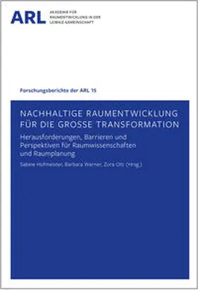 Hofmeister / Warner / Ott |  Nachhaltige Raumentwicklung für die große Transformation | Buch |  Sack Fachmedien