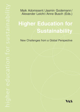 Adomßent / Godemann / Leicht |  Higher Education for Sustainability | Buch |  Sack Fachmedien