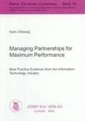 Dittewig |  Managing Partnerships for Maximum Performance | Buch |  Sack Fachmedien