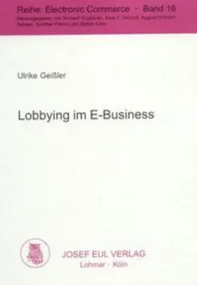 Geissler | Lobbying im E-Business | Buch | 978-3-89012-995-2 | sack.de