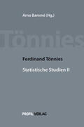 Tönnies / Bammé |  Tönnies, F: Ferdinand Tönnies Statistische Studien II | Buch |  Sack Fachmedien