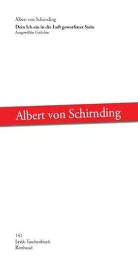 Schirnding |  Dein Ich ein in die Luft geworfener Stein | Buch |  Sack Fachmedien