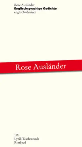 Ausländer |  Englischsprachige Gedichte | Buch |  Sack Fachmedien