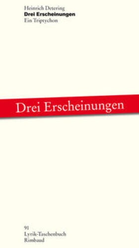 Detering |  Detering, H: Drei Erscheinungen. Ein Triptychon | Buch |  Sack Fachmedien