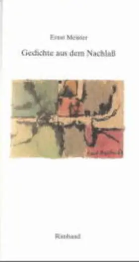 Meister / Kiefer |  Ernst Meister Gedichte in 15 Bänden / Gedichte aus dem Nachlaß | Buch |  Sack Fachmedien