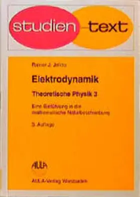 Jelitto |  Theoretische Physik III. Elektrodynamik | Buch |  Sack Fachmedien