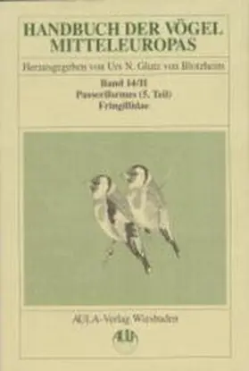 Haffer / Hudde / Hegelbach |  Handbuch der Vögel Mitteleuropas / Handbuch der Vögel Mitteleuropas | Buch |  Sack Fachmedien