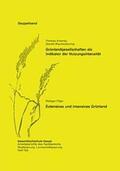 Filger / Arkenau / Wucherpfennig |  Extensives und intensives Grünland /Grünlandgesellschaften als Indikator der Nutzungsintensität | Buch |  Sack Fachmedien