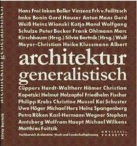 Kirschbaum / Bartnick / Frei | architektur generalistisch -für Prof. Alexander Eichenlaub | Buch | 978-3-89117-157-8 | sack.de