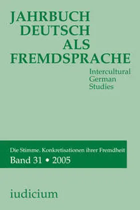 Bogner / Ehlich / Eichinger |  Jahrbuch Deutsch als Fremdsprache. Intercultural German Studies / Jahrbuch Deutsch als Fremdsprache. Intercultural German Studies | Buch |  Sack Fachmedien