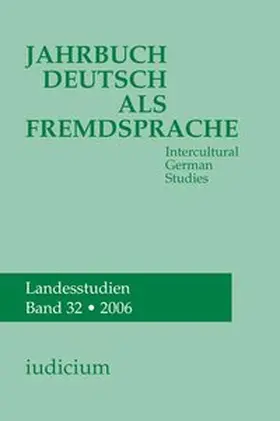Bogner / Ehlich / Eichinger |  Jahrbuch Deutsch als Fremdsprache. Intercultural German Studies / Jahrbuch Deutsch als Fremdsprache. Intercultural German Studies | Buch |  Sack Fachmedien
