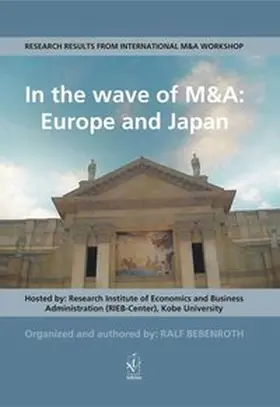 Bebenroth |  In the wave of M&A: Europe and Japan | Buch |  Sack Fachmedien