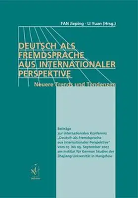 Fan / Li |  Deutsch als Fremdsprache aus internationaler Perspektive | Buch |  Sack Fachmedien