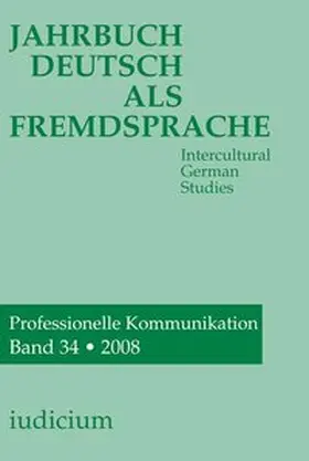 Bogner / Ehlich / Eichinger |  Jahrbuch Deutsch als Fremdsprache, Band 34 /2008 | Buch |  Sack Fachmedien