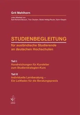 Mehlhorn |  Studienbegleitung für ausländische Studierende an deutschen Hochschulen | Buch |  Sack Fachmedien