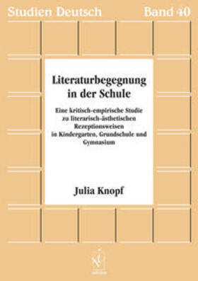 Knopf |  Literaturbegegnung in der Schule | Buch |  Sack Fachmedien