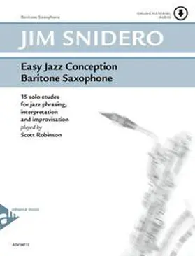 Snidero |  Easy Jazz Conception for Baritone Saxophone | Sonstiges |  Sack Fachmedien